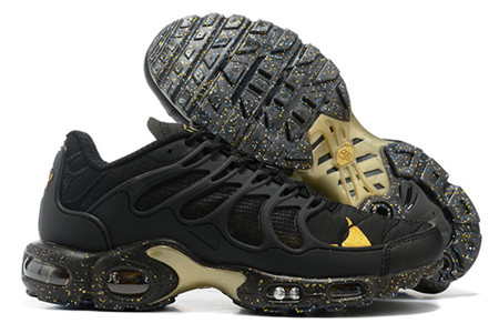 Men's Hot sale Running weapon Air Max TN Black Shoes 830